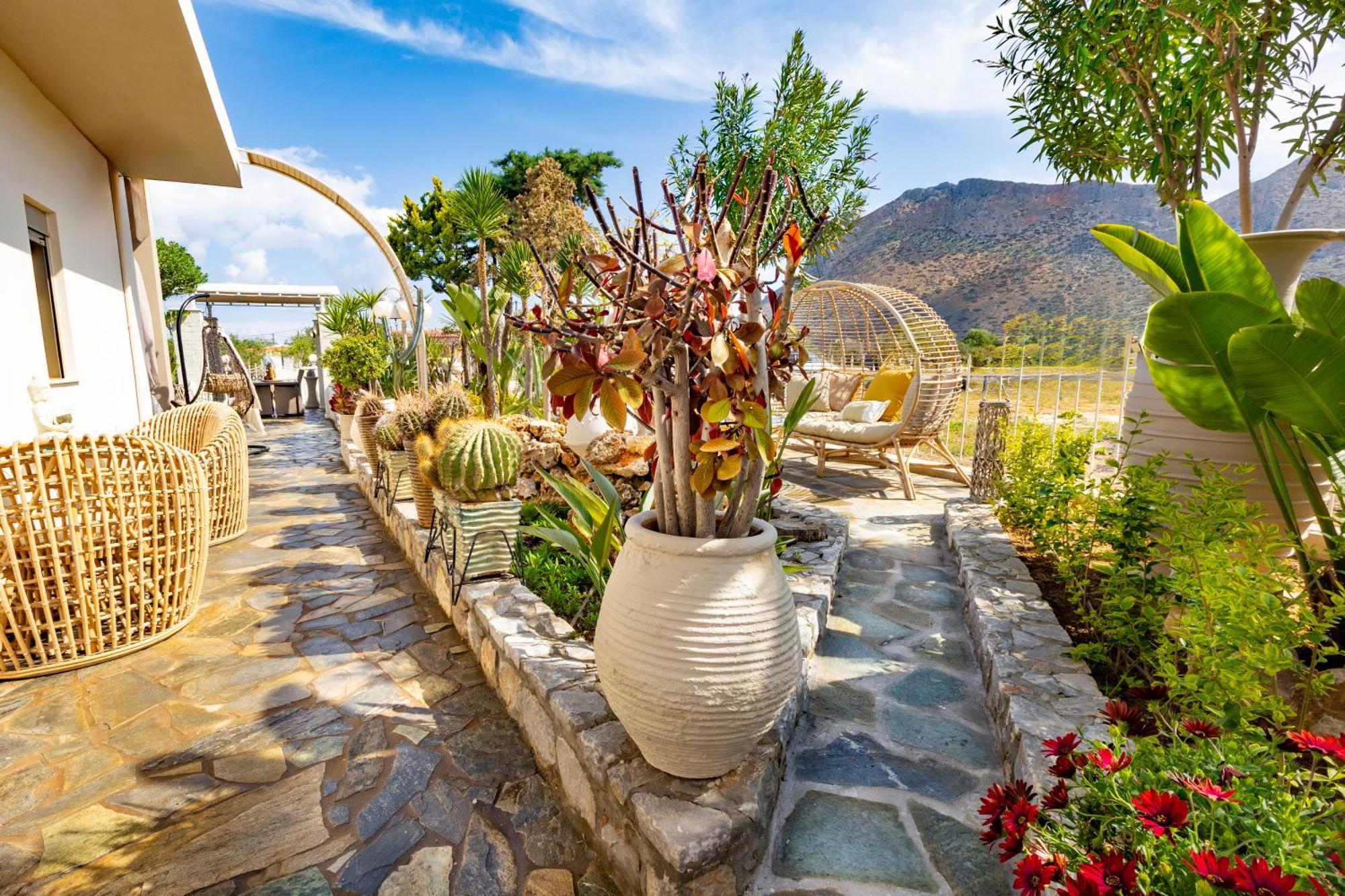 Renas Secret Garden House Villa Chania  Exteriör bild